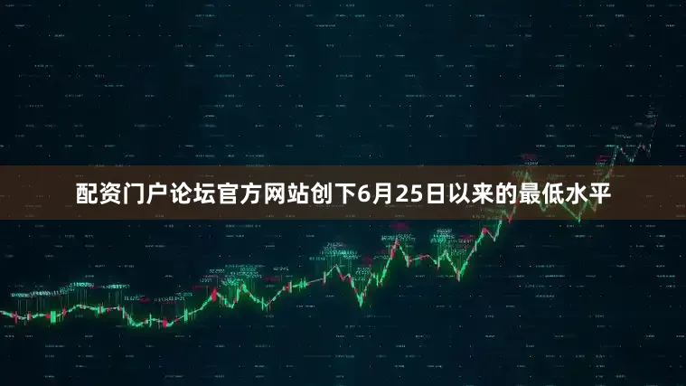 配资门户论坛官方网站创下6月25日以来的最低水平